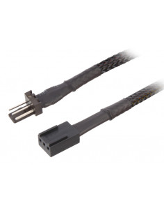 0,2 mt 3-Pin Y sleeve nero 2
