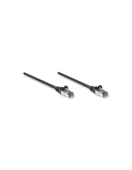0,50 mt - Cat6 PATCH CABLE SSTP Nero