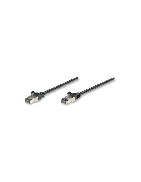 0,50 mt - Cat6 PATCH CABLE SSTP Nero