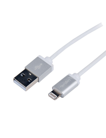 1,00 mt Apple Lightning / USB, Silver