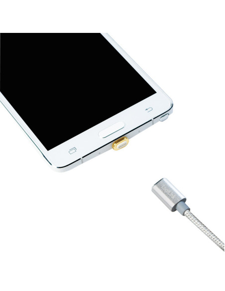 1,00 mt USB A - Micro-USB con adattatore magnetico