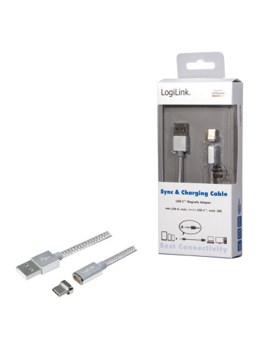 1,00 mt USB A - USB-C con magnetic adapter