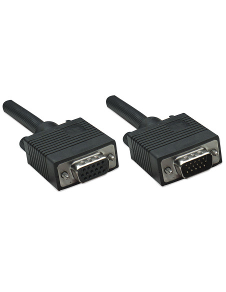 1,80 mt Prolunga SVGA HD15M -- HD15F Ferrite