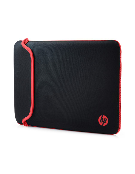 14" Sleeve per laptop Reversible, red/black, neoprene, double sided, HP