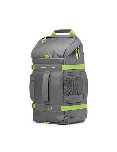 15.6" Zaino per laptop Odyssey Sport Backpack, gray and green, polyester