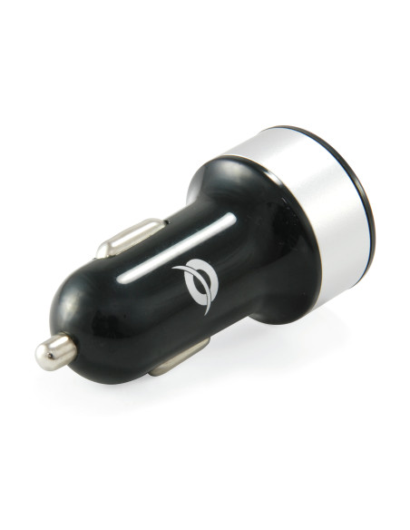 2,0A 5V 2x USB Nero