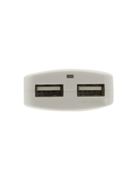 12W 2,4A 5V 2x USB, Bianco