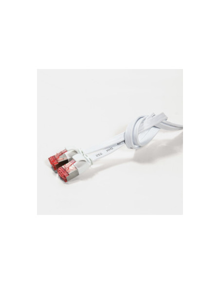 20,00 mt Flat Cat6 RJ45 U/FTP Bianco