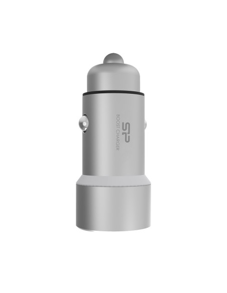 3,6A 5V 2x USB, Argento