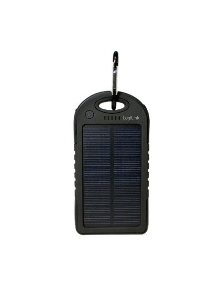 5000 mAh - Power Bank Solare,  2 porte USB