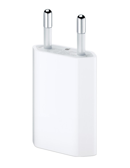 5W, 1x USB Bianco