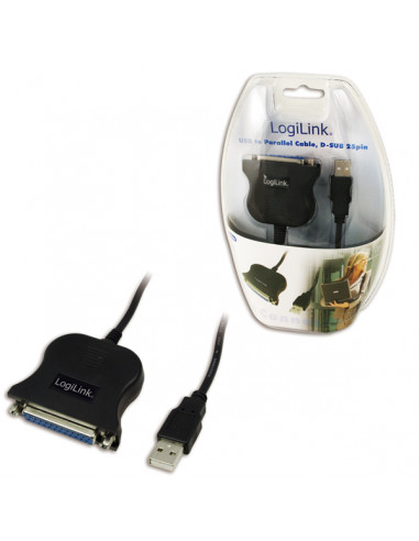 Adapter USB to D-SUB 25 cable