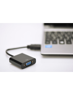 Adattatore Hdmi Vga Nero OEM 2