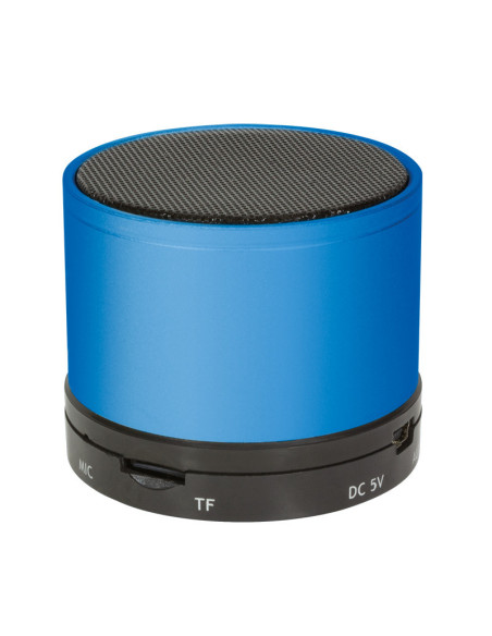 Bluetooth speaker con MP3 player e microfono, blue