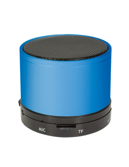 Bluetooth speaker con MP3 player e microfono, blue