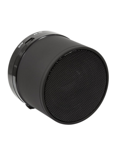 Bluetooth speaker with MP3 player, black