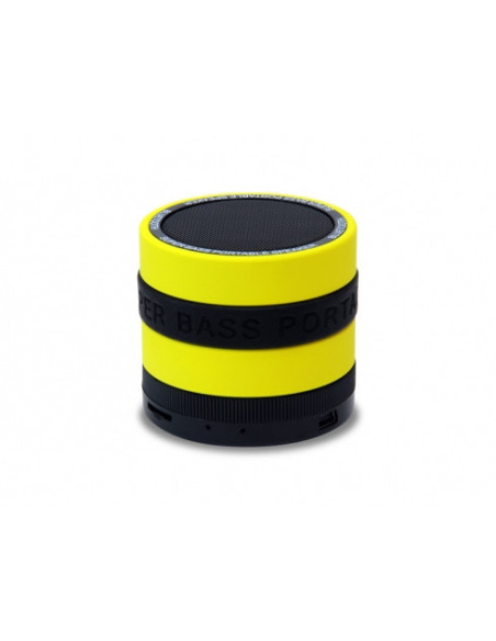Bluetooth Super Bass Speaker antracite / yellow
