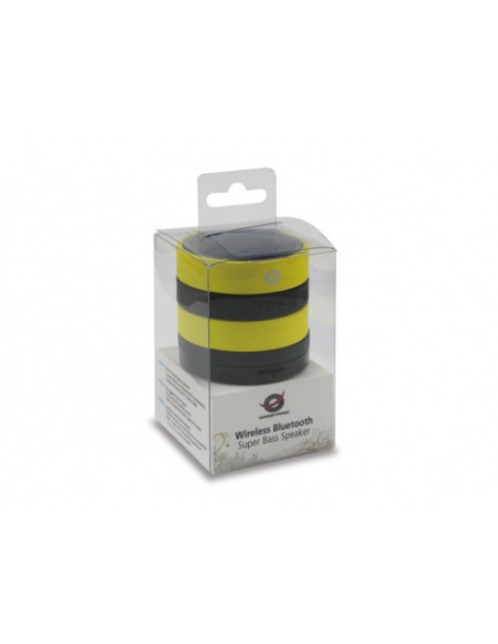 Bluetooth Super Bass Speaker antracite / yellow