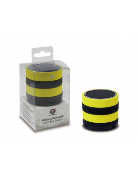 Bluetooth Super Bass Speaker antracite / yellow