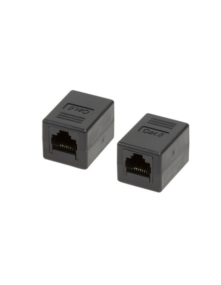 Cat.6 Class E 205MHz 2xRJ45 Jack1:1