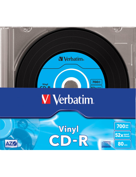 700MB Vinyl 52x SlimCase