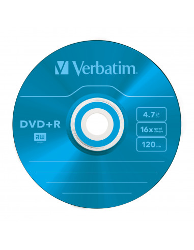 DVD+R AZO Verbatim 4.7GB 16x Colour DVD+R AZO Verbatim 4.7GB 16x Colour