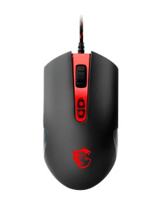 Interceptor DS100 8 tasti, 3500 DPI, USB, Black/Red