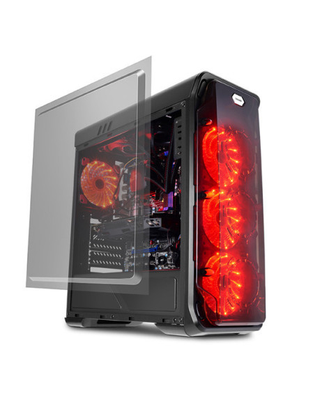 Red Typhoon Black/Red Led
