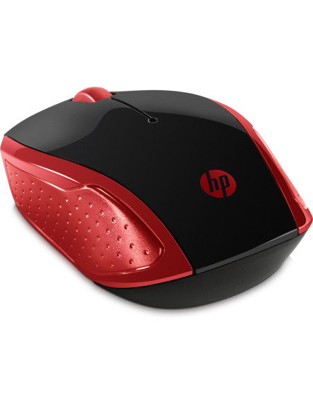 Mouse 200 Wireless Red, 1000DPI, 2.4 [GHz]