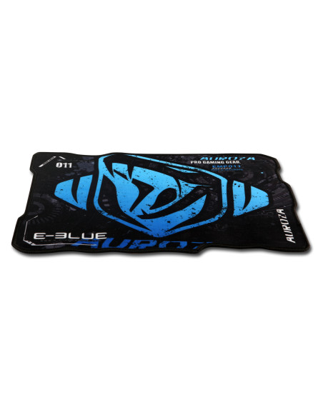 Mouse pad, Auroza, game, black and blue, 36.5x26.5 cm