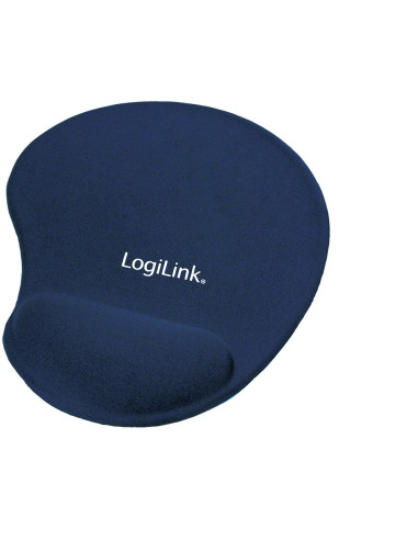 Mousepad with Gel Wrist Rest Support, Blue
