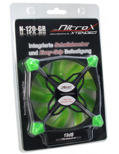 120mm Ultra silent van verde 2