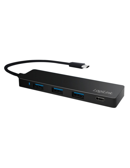 Ultra-slim USB-C 3.1, 4-port hub