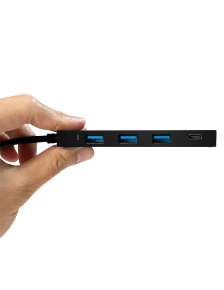 Ultra-slim USB-C 3.1, 4-port hub