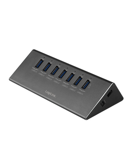 USB 3.0 High Speed Hub 7-Port + 1x Fast Charging Port