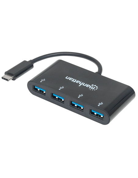 USB 3.1 Gen1 TypC-Hub x4 Ports USB TypA