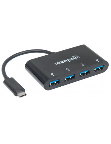 USB 3.1 Gen1 TypC-Hub x4 Ports USB TypA