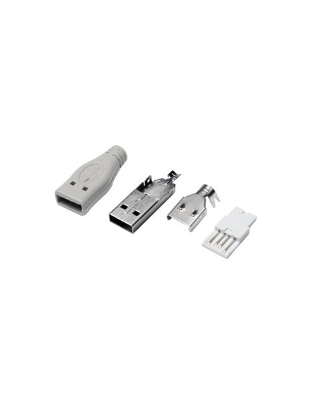 USB Plug Type A, Solder Type