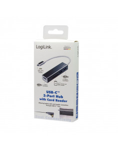USB-C 3.0, 3-port hub con... 2