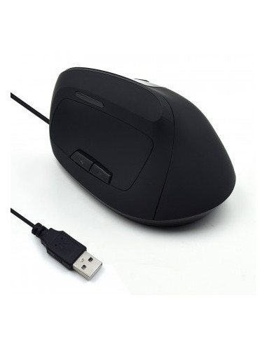 Verticale Ergonomico USB nero