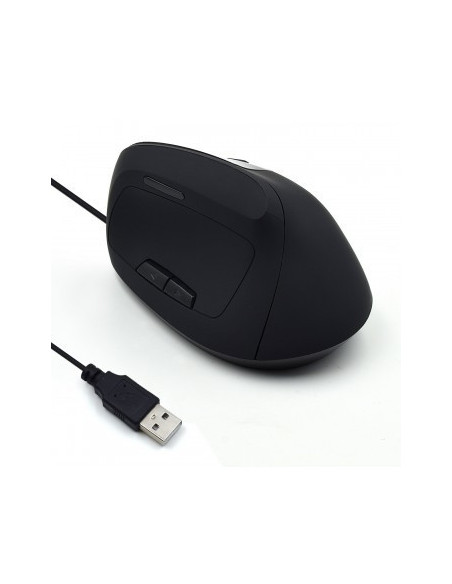 Verticale Ergonomico USB nero