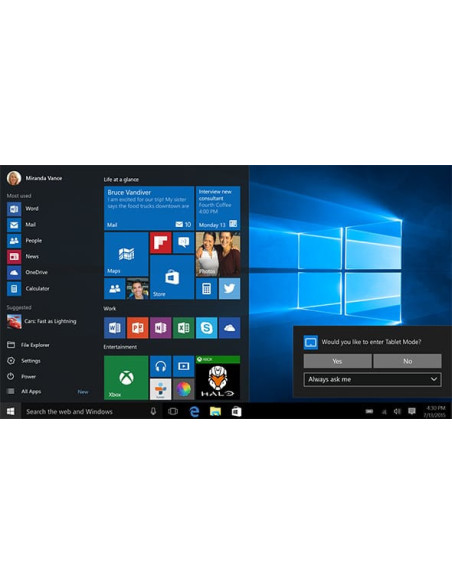 Windows 10 Home IT 64Bit DVD OEM