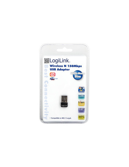 Wireless N150 Mbps, USB Adapter, Ultra Nano Size