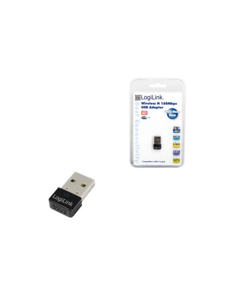 Wireless N150 Mbps, USB Adapter, Ultra Nano Size