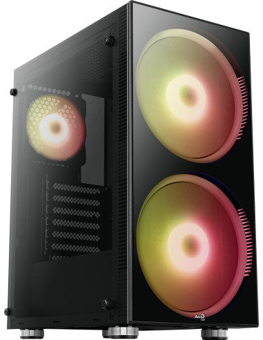 Python RGB Vetro Temperato 2 ventole...