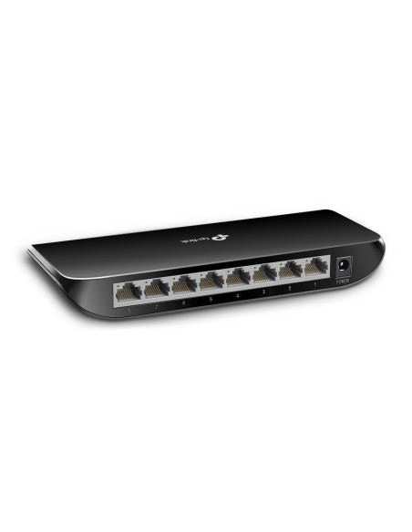 8 Porte Ethernet (10/100/1000) Black