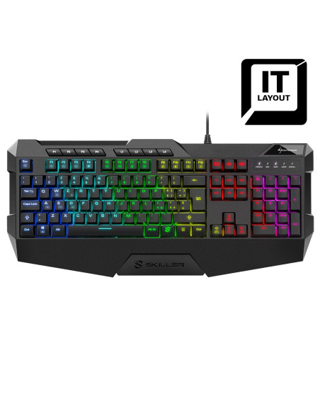 SKILLER SGK4 RGB USB Italiano Nero