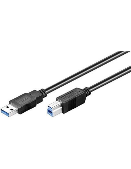 1,00 mt Cavo USB 3.0 A/B M/M nero