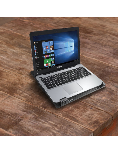 Cooling Pad con 1 ventola x NB max 17" supporto di raffreddamento Portatili