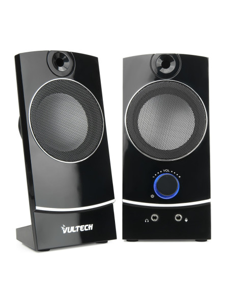 Casse Audio 2.0 USB 3W RMS Nere